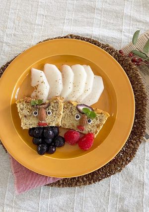 いちじくの低糖質大豆粉やわらかケーキ✿-レシピのメイン写真