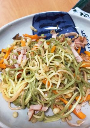 残り物でソーメンチャンプル♬-レシピのメイン写真