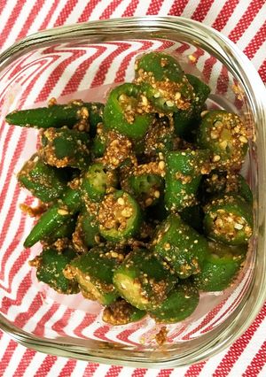 オクラの胡麻和え-レシピのメイン写真