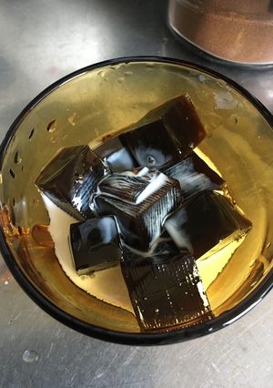 アガーで作るコーヒーゼリー-レシピのメイン写真