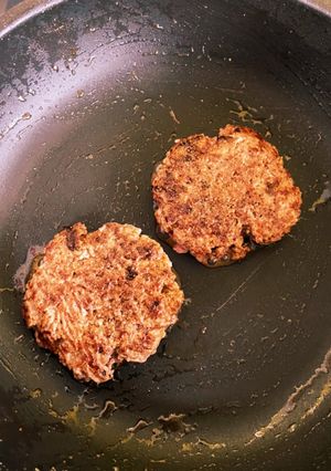 ハンバーガー パテ-レシピのメイン写真