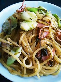 海苔の佃煮大量消費のパスタ-レシピのメイン写真