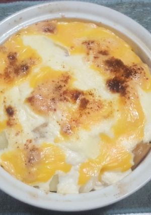 パパッと夕食。ヘルシーポテトグラタン-レシピのメイン写真