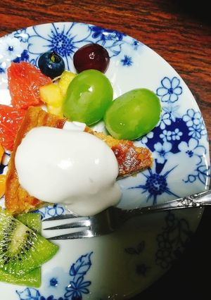 おかわり5回!健康ヨーグルト生クリーム♪-レシピのメイン写真