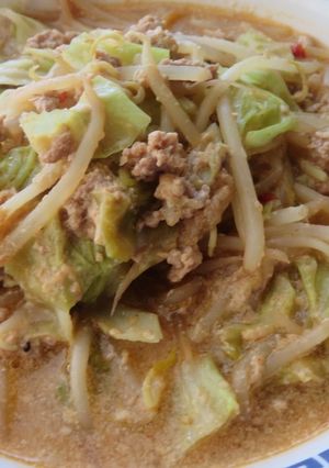 めんつゆと豆乳でかんたん坦々麺-レシピのメイン写真