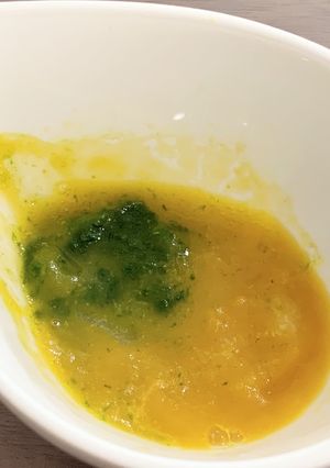 離乳食初期♡かぼちゃほうれん草-レシピのメイン写真