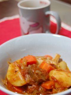 野菜たっぷりトマト煮込み-レシピのメイン写真