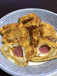 ウィンナー巻き卵焼き-レシピのメイン写真