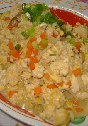 ヘルシ－で美味しい炒り豆腐☆-レシピのメイン写真