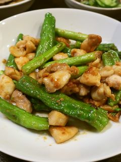 鶏モモとしし唐 甘味噌炒め-レシピのメイン写真