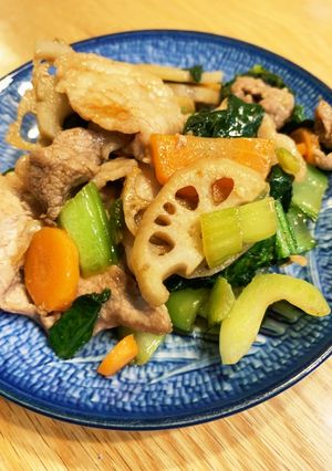 豚こまのオイスターバター炒め-レシピのメイン写真