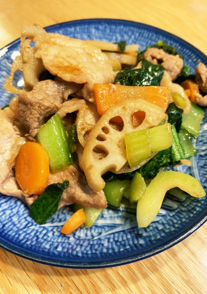 豚こまのオイスターバター炒め-レシピのメイン写真