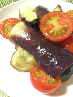 簡単&減塩!なすとトマトのさっぱり和え-レシピのメイン写真