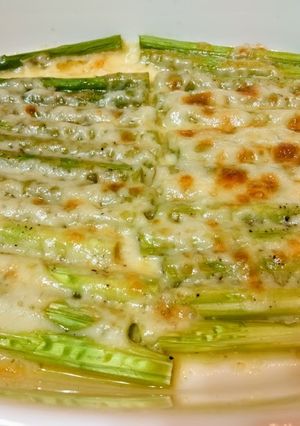 免疫UP！アスパラガスのチーズ焼き-レシピのメイン写真