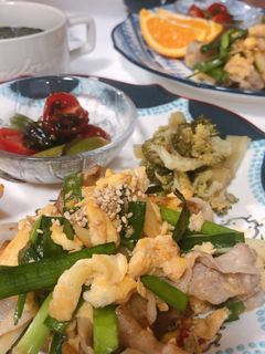 豚バラにらたま炒め-レシピのメイン写真