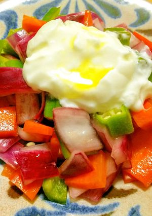 甘酢漬け彩り野菜◎ヨーグルトでコブサラダ-レシピのメイン写真