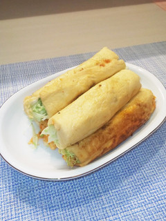 糖質制限 キャベツとチーズの油揚げ包み-レシピのメイン写真
