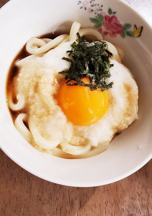 ♪冷し山かけうどん♪-レシピのメイン写真