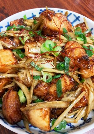 我家の和惣菜♪鶏ごぼう-レシピのメイン写真