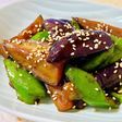 田楽風*茄子とピーマンの味噌炒め