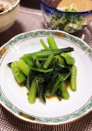 アスパラ菜の辛子醤油和え-レシピのメイン写真