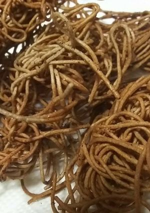 カリカリお蕎麦～余った蕎麦で簡単～-レシピのメイン写真
