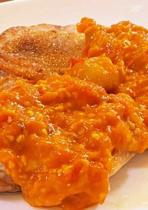 自家製トマトソース(ミニトマトから)-レシピのメイン写真
