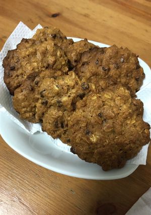 全粒粉オートミールチョコチップクッキー-レシピのメイン写真