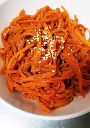 にんじん味噌ケチャップきんぴら-レシピのメイン写真