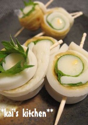 チーかまと大葉のちくわ巻き-レシピのメイン写真