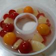 ミニトマト2色パイナップルのコラボゼリー