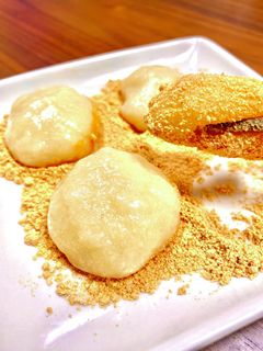 まるでつきたて！お家で簡単！きな粉餅 by テンテン