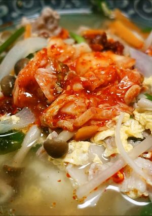 栄養バランス最高！キムチクッパ-レシピのメイン写真