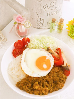 ドライカレー たけのこ入り-レシピのメイン写真