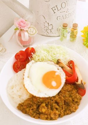 ドライカレー たけのこ入り-レシピのメイン写真