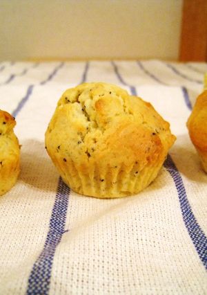 シンプルで美味！ポピーシードマフィン♪-レシピのメイン写真