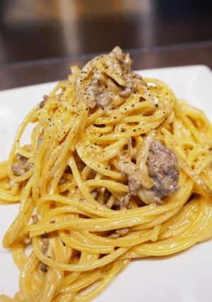 フライパン1つ！濃厚サルシッチャパスタ-レシピのメイン写真