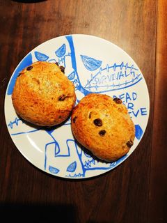 全粒粉使用♡♡ラムレーズン丸パン-レシピのメイン写真