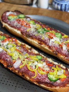 フランスパンでピザトースト-レシピのメイン写真