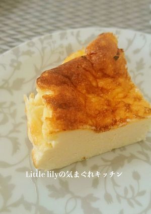 バスク風ヨーグルトチーズケーキ-レシピのメイン写真
