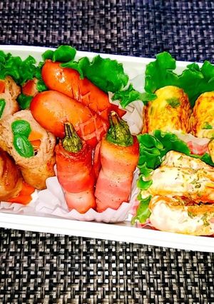 息子のお弁当'20.8.30-レシピのメイン写真