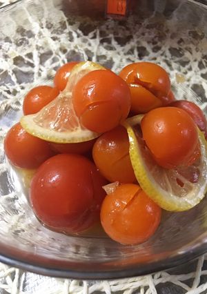 ひび割れトマトの蜂蜜レモンマリネ-レシピのメイン写真
