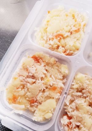 離乳食ささみとじゃがいもとにんじん-レシピのメイン写真