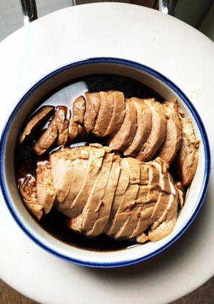 筋トレ中ママによる☆豚肉ヒレブロック煮豚-レシピのメイン写真