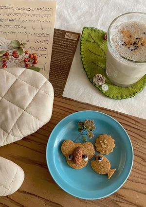 簡単◎大豆粉で低糖質ヘルシーちんすこう♪-レシピのメイン写真