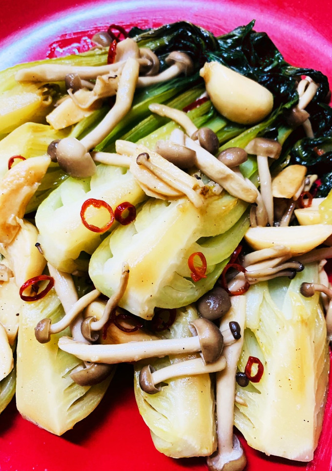丸ごと食べよ！青梗菜の中華炒め-レシピのメイン写真