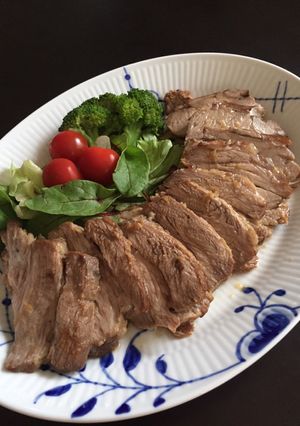 圧力鍋で柔らか煮豚チャーシュー-レシピのメイン写真