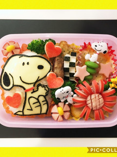 スヌーピーお弁当-レシピのメイン写真