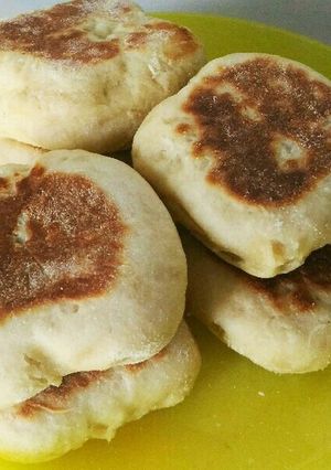 チーズナン的な小麦粉こねて焼いたーの-レシピのメイン写真