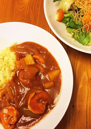 シーフードスパイスカレー-レシピのメイン写真